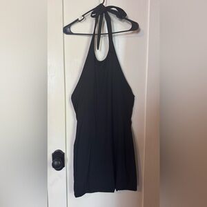 Forever 21 Black Halter Blouse